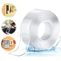 Jeteven Cinta Adhesiva Lavable- Reutilizable Nano Tape- Cinta Doble Cara Extra Fuerte- Cinta de Doble Cara…